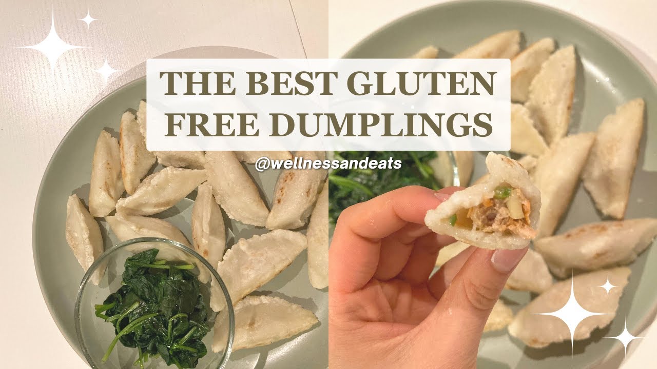 The BEST gluten free pork dumplings {gluten, dairy, egg free} Wellness & eats YouTube