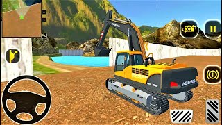 Heavy Excavator Crane - City Construction Simulator - Game of excavator driving - Android Gameplay screenshot 1