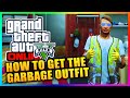 GTA 5 Heists DLC - HOW TO GET THE GARBAGE MAN OUTFIT &amp; TRASH MAN OUTFIT IN GTA ONLINE! (GTA V)