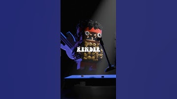 How to make 3D Product Animation with Blender & Houdini #3danimation #3d #art #lego