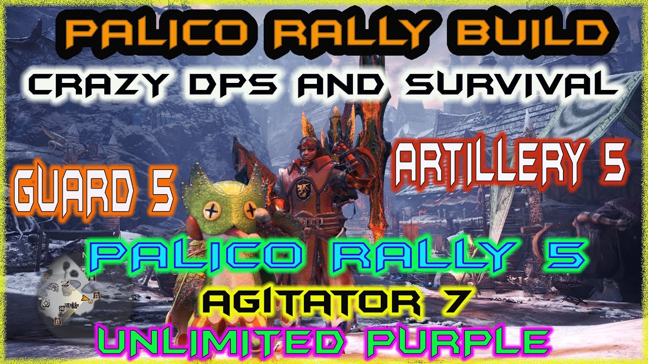 BEST PALICO RALLY BUILD IN MHW