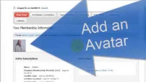 Using the aMember 4.x Avatar Plugin