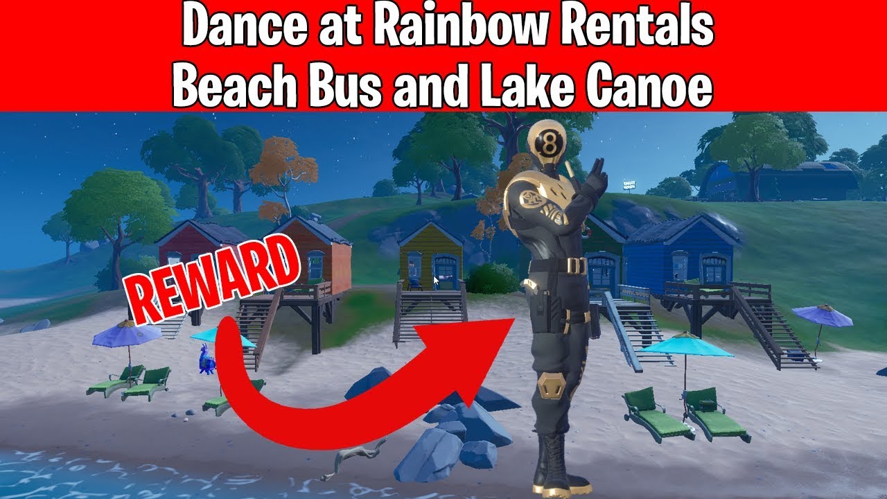 Dance at Rainbow Rentals, Beach Bus and Lake Canoe Locations! YouTube