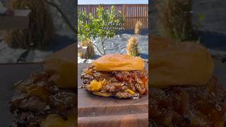 Bacon jam smash burgers