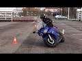 How to turn short and speed with a Motorcycle: GP 8 with a FJR 1300