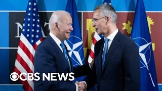 Biden to meet with NATO secretary general