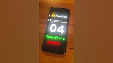 Galaxy S8 explosion 💥 #shorts #samsung #error #android #battery #overheating #explosion