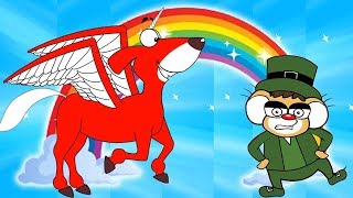 Волшебный Единорог Летающая Собака Leprechaun Mouse Episodes» | Kids Смешные мультфильмы