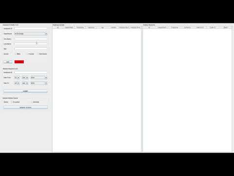 Employee Management Program using Java and Swing