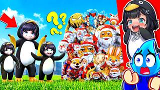 GUGUGAGA PENGUIN VS GUGUGAGA in GMOD!