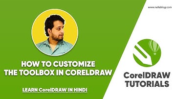 How to Customize Toolbox in CorelDRAW (हिंदी) - Every CorelDRAW user should Know