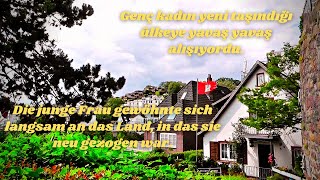 Kısa Bir Almanya Filmi-Die Junge Frau Gewöhnte Sich Langsam An Das Land, In Das Sie Neu Gezogen War