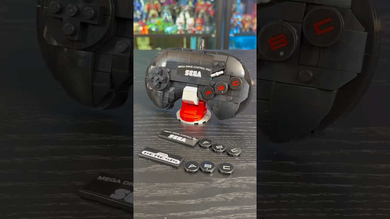LEGO 40769 SEGA Genesis / Mega Drive Controller Unboxing & Building #lego #sega #sonicthehedehog