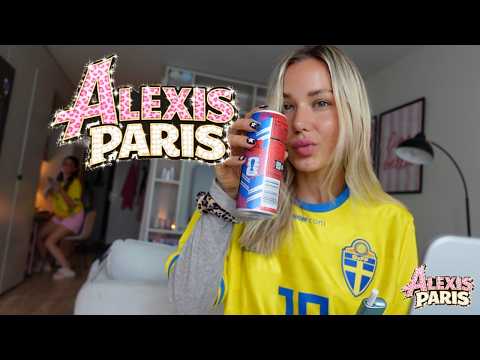 🎬 ALEXIS PARIS EP. 54✨swedish greece soccer game ⚽