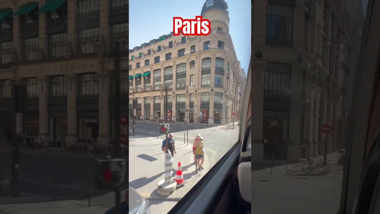 Driving Through Paris #travel #crew #cruising #crewlife #onboard #ship