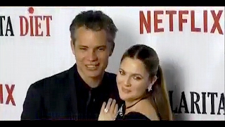 DREW BARRYMORE and TIMOTHY OLYPHANT meet at 'SANTA CLARITA DIET' premiere
