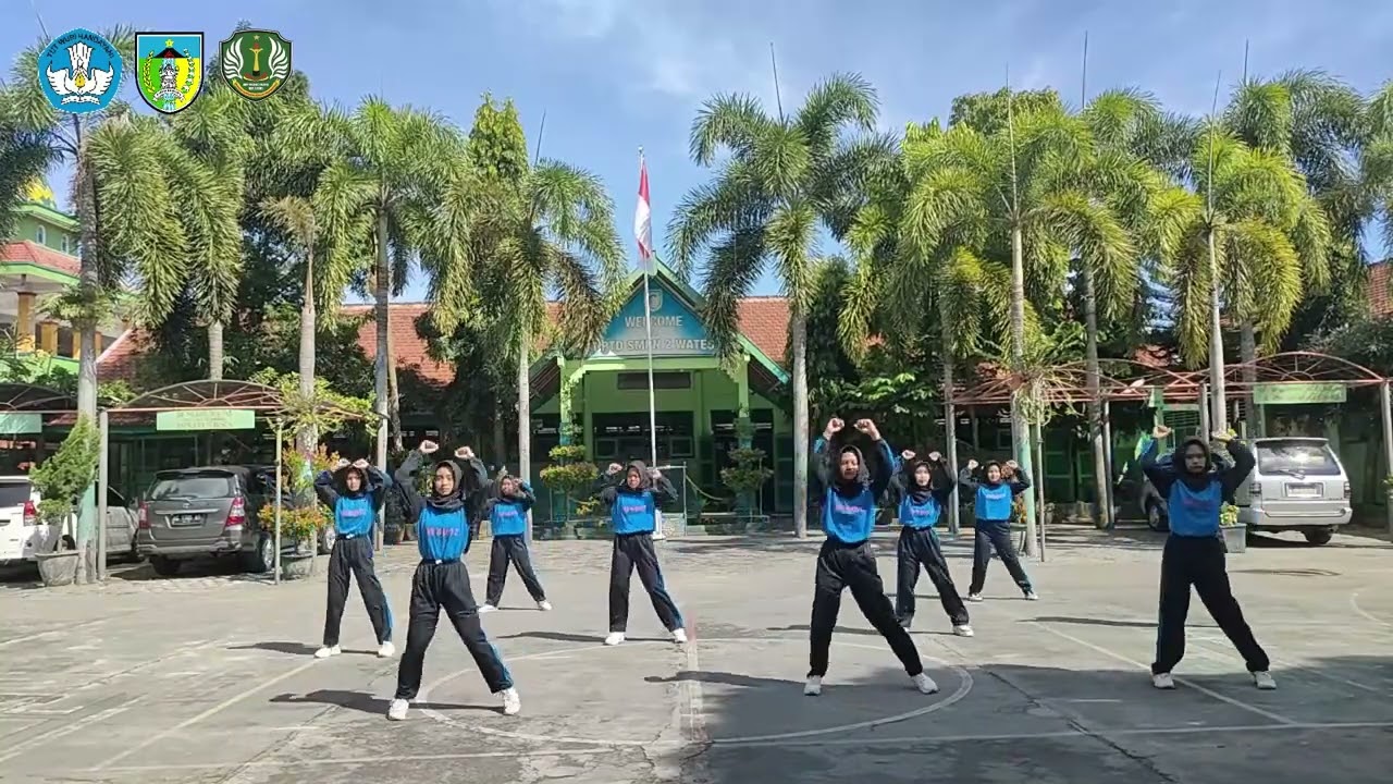 Lomba Senam Anak Indonesia Hebat 2025_SMP Negeri 2 Wates_Jawa Timur