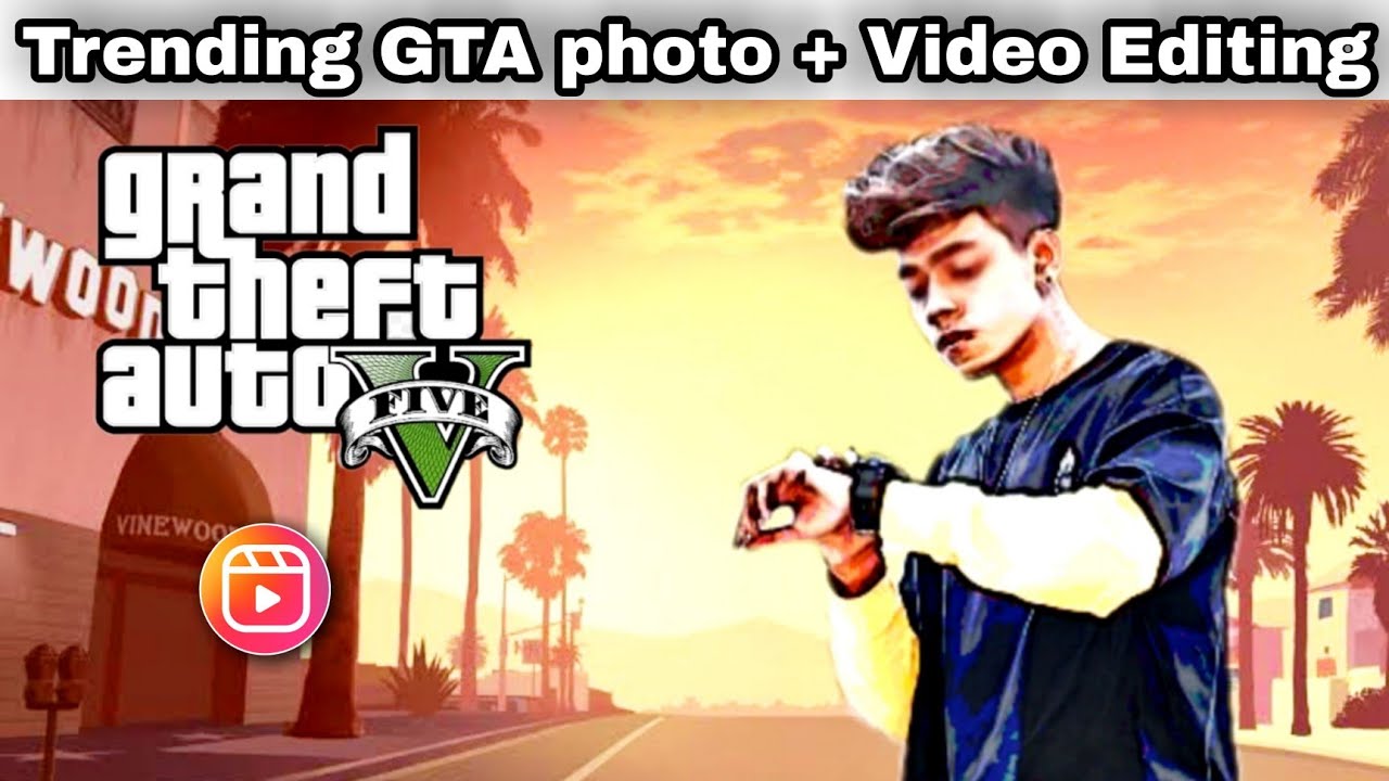 Instagram reels GTA trending effect Tutorial | Viral gta Video editing | reels new trending