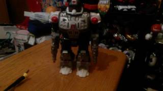 Galaxy Ranger Robot II Black Version (before repair)