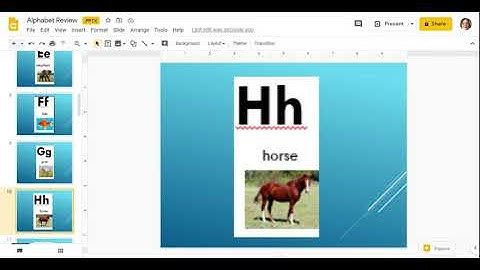 Alphabet Review.pptx - Google Slides