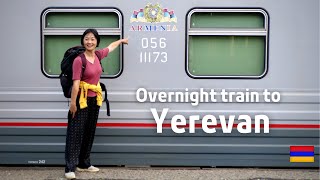 Over night to Yerevan, the border control took very long! EP13