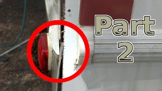 PART 2 - How to Reseal and Replace Your RV Exterior Molding Trim to FIX LEAKS | RV Renovation Tips!