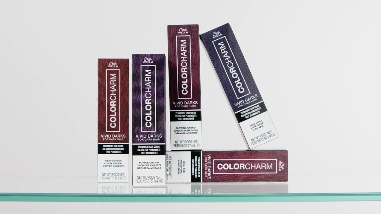 ACHIEVE VIBRANT COLOR ON NATURALLY DARK HAIR | WELLA colorcharm Vivid Darks