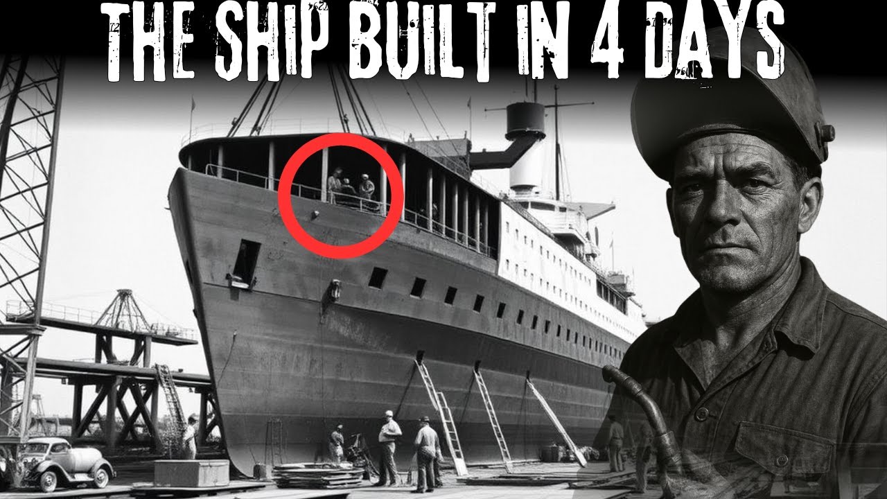How We Built Liberty Ships in 4 Days Instead of 230 — The Impossible WWII Miracle