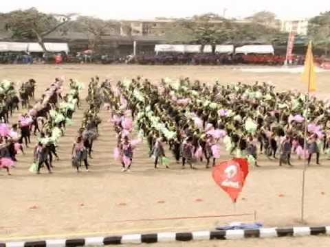 Calisthenics Performance by Queen's College Yaba Students 2015