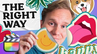 How to Add Stickers to Final Cut Pro screenshot 4