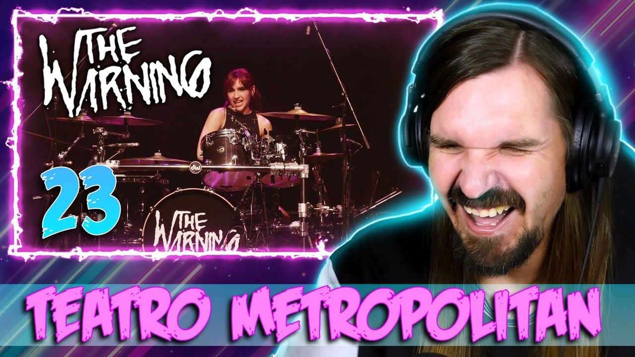 *Drummer Reacts* The Warning - 23 | Live at Teatro Metropolitan