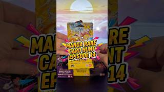 MANGA RARE CARD HUNT EP.14 🔥 #collection #onepiecetcg #anime #onepiece #FYP