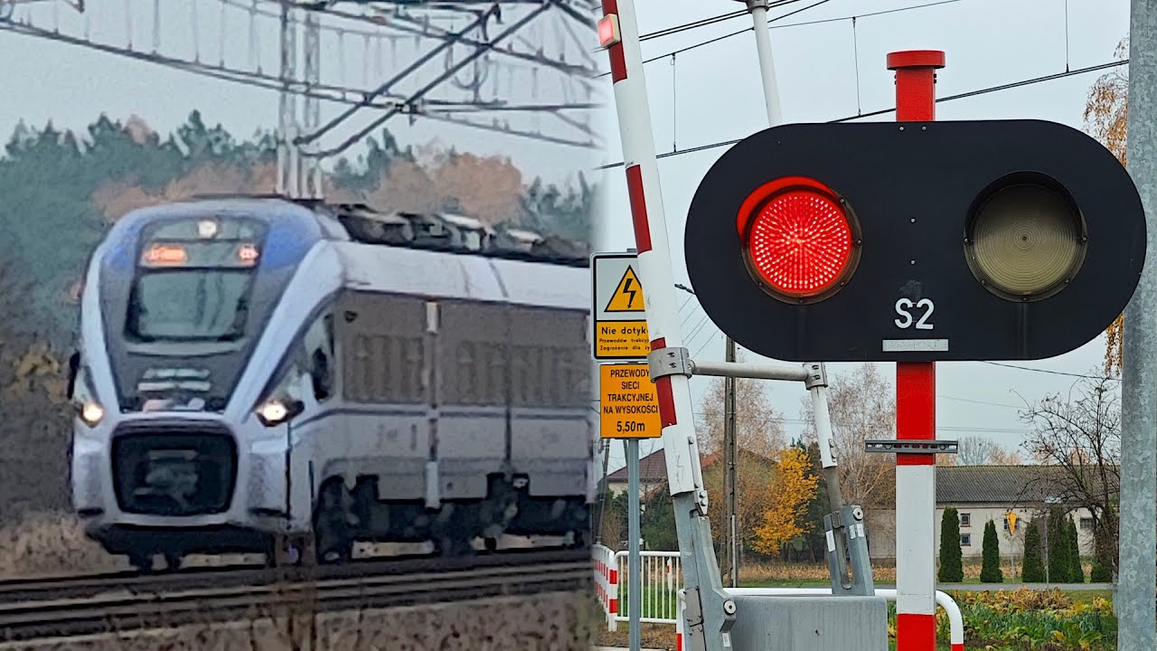 Przejazd Kolejowy w Bednarach-Kolonii | Polish railroad crossing