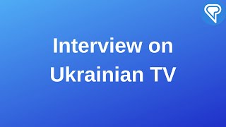 Ukrainian TV Interview / Стів Кауфман гість програми  Ехо України