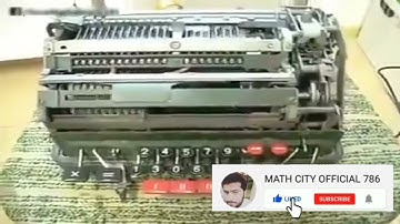 What happens when we divide by zero in a mechanical calculator||Math City