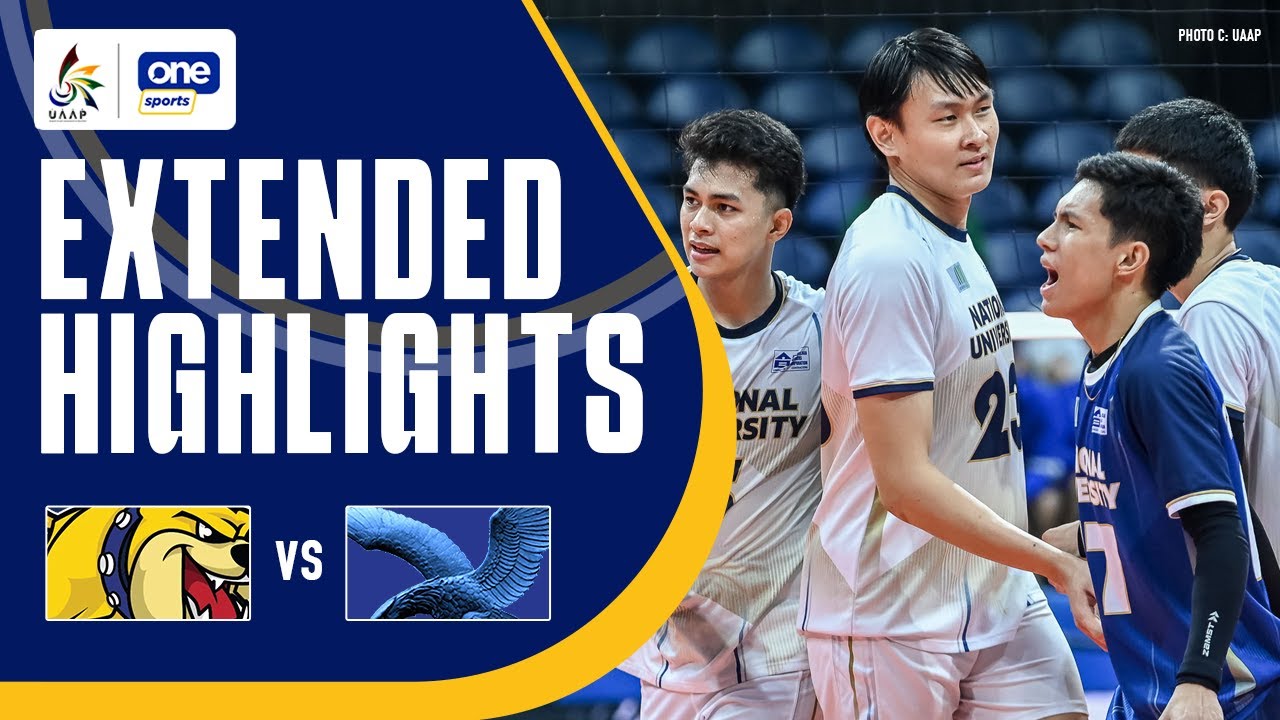 ATENEO vs. NU | EXTENDED HIGHLIGHTS | UAAP SEASON 87 MEN'S VOLLEYBALL ROUND 2 | APRIL 13, 2025