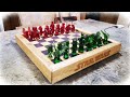 Star Wars Chess Game Made from Epoxy