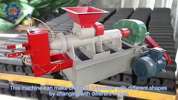 Amazing! Charcoal Briquettes Making Machine with a capacity of 500kg/h-1000kg/h for the Philippines