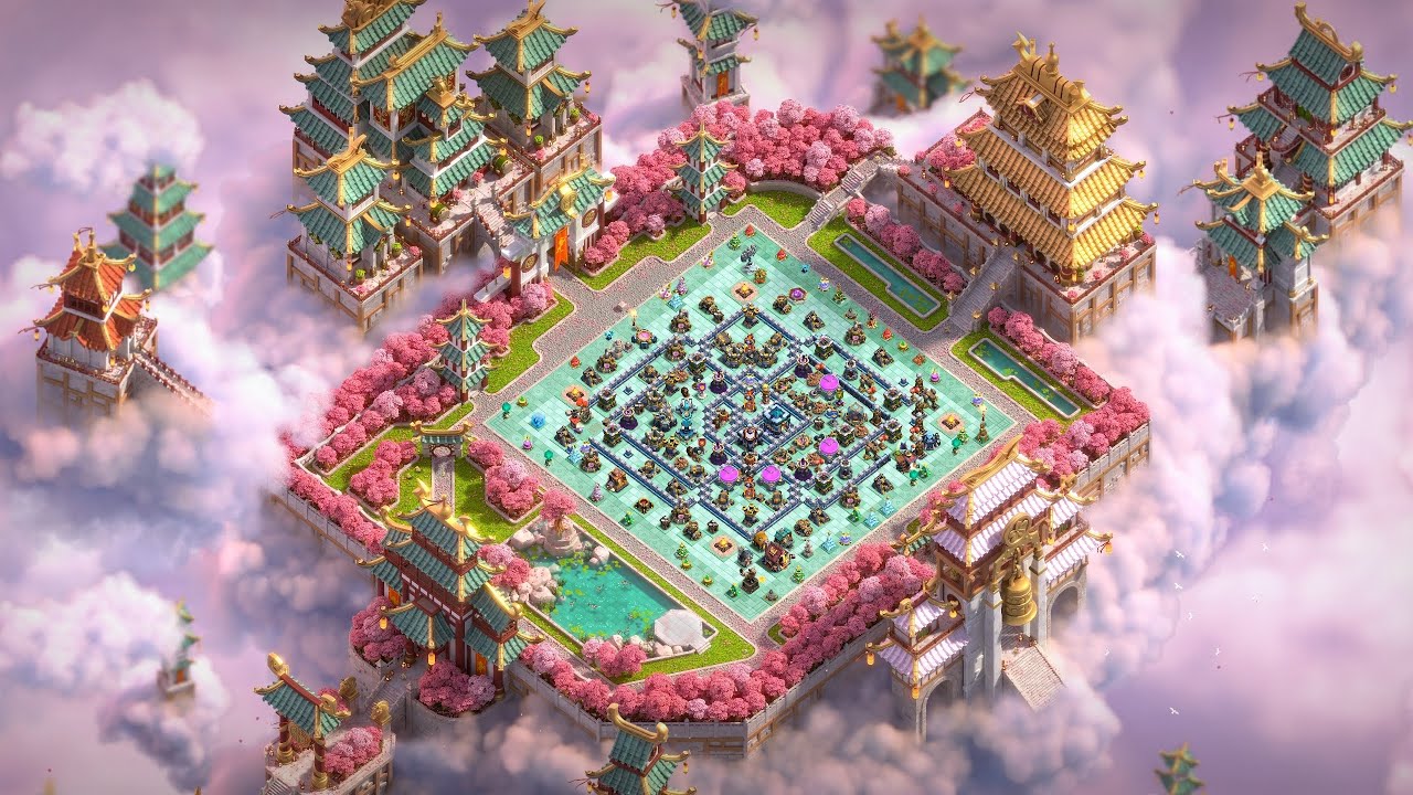 اشتريت مظهر الجديد في clash of clans