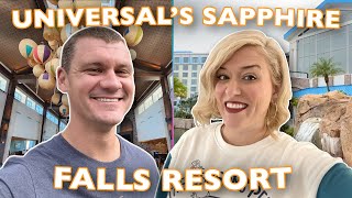 Universal's Most SURPRISING Hotel: Sapphire Falls Resort Review | Strong Water Tavern, Room Tour screenshot 3