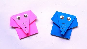 Origami Elephant | Cara Membuat Origami Gajah | Origami Hewan