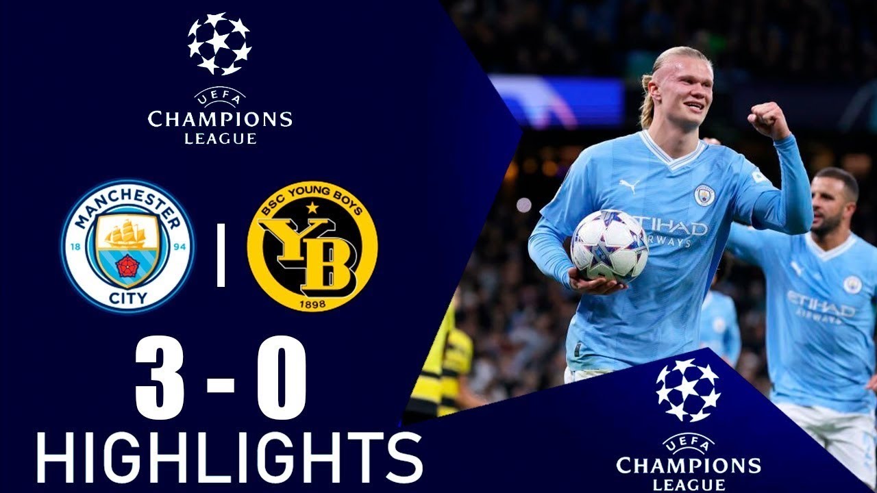 City 3-0 Young Boys: Melhores Momentos