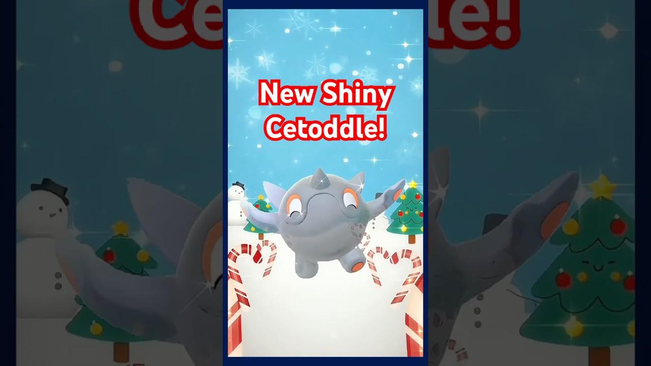 Pokémon Go New Shiny Cetoddle! 
