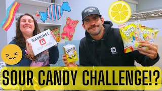 EXTREMELY SOUR CANDY CHALLENGE!!!