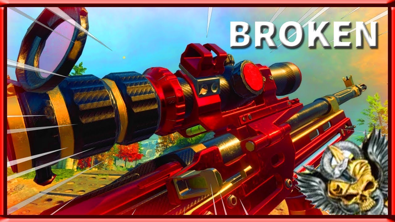 I used a SNIPER and DROPPED A NUKE in Black Ops 4...