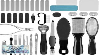 Professional Pedicure Kit Rosmax 36 in 1 Pedicure Tools Stainless Steel Washable Review