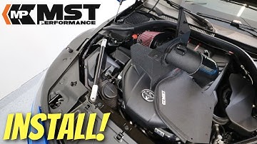 (2020-2024) MK5 Toyota Supra 3.0 B58 MST Cold Air Intake Detailed Installation