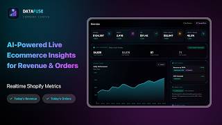Datafuse Shopify Analytics App Walkthrough