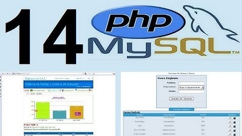 video 14 -Curso de PHP y MysQL- Estructura de Control: FOR