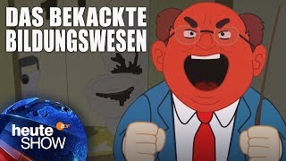 Herr Hassknecht erklärt den Bildungsnotstand